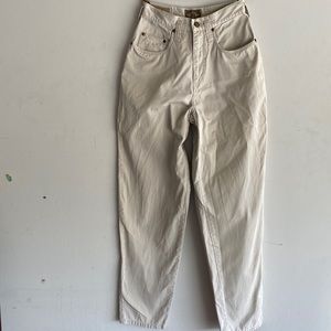 Vintage Limited Express Khaki High Rise Mom Jeans Size 1